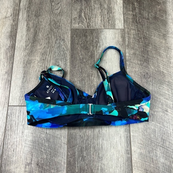 34B/C Athleta Blue Print Twister‎ Bikini Top - Picture 11 of 12